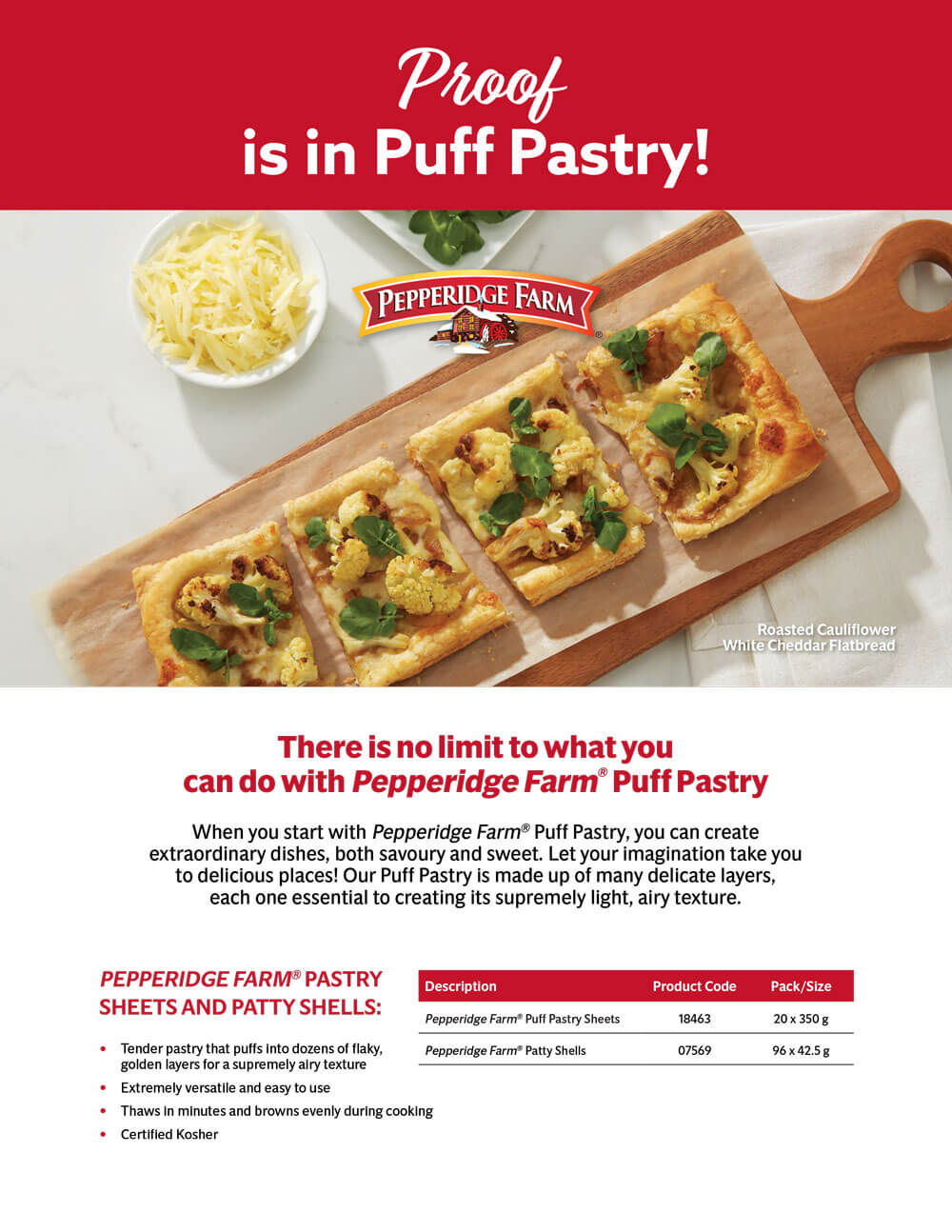 Pepperidge Farm® Frozen Bakery Brochure