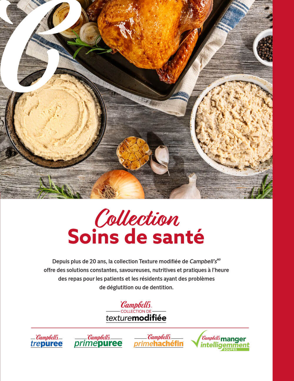 Campbell‘s Service Alimentaire Collection soins de santé